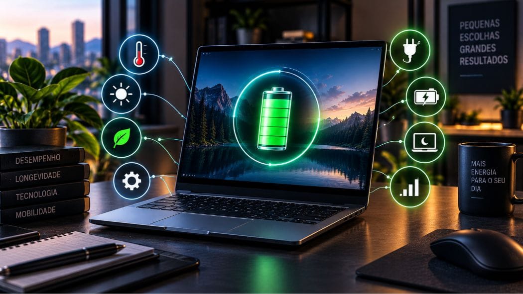Como Aumentar a Vida Útil da Bateria do Notebook