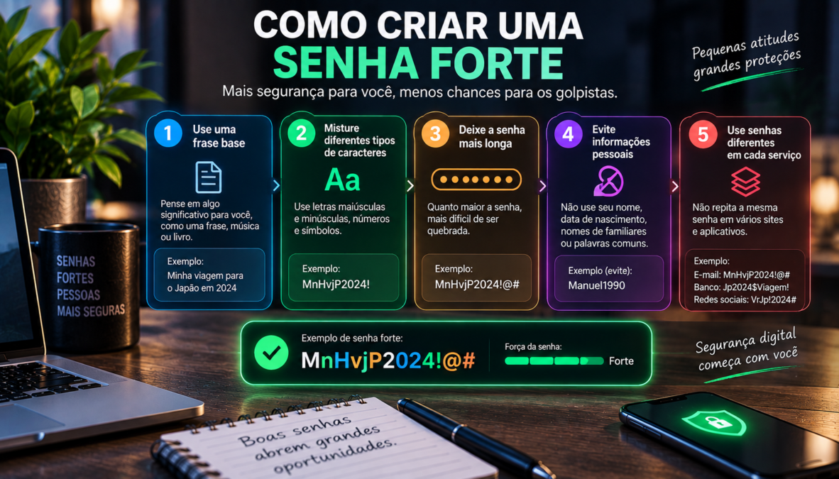 Como Criar uma Senha Forte