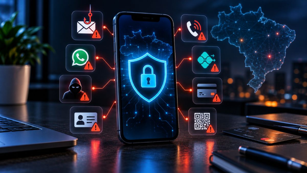 Golpes Digitais Mais Comuns no Brasil