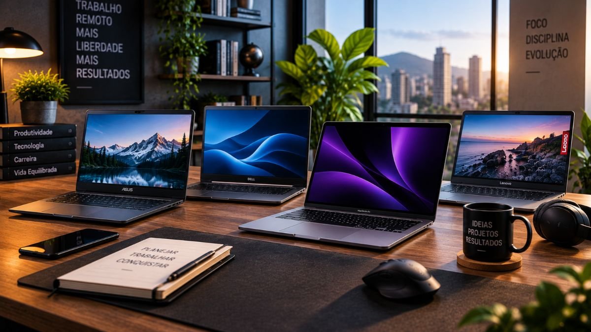 Melhor notebook para trabalho remoto em 2026