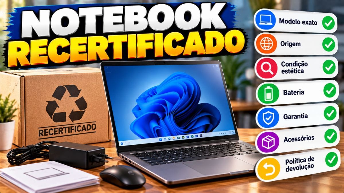 Notebook Recertificado