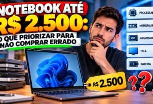 Notebook até R$ 2.500