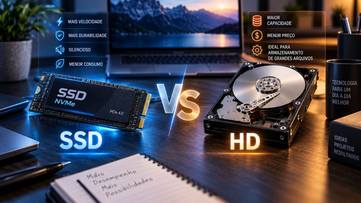 SSD ou HD Qual Escolher